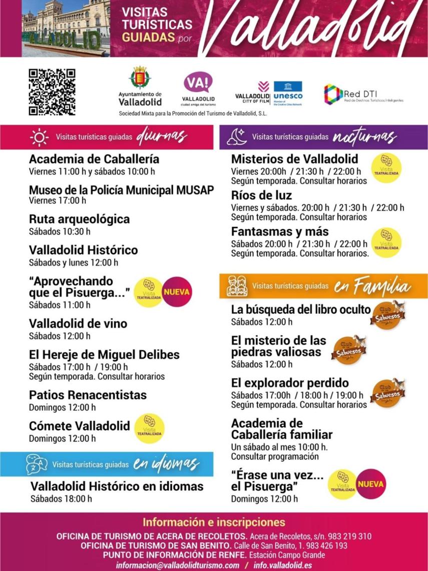 Visitas turísticas guiadas por Valladolid