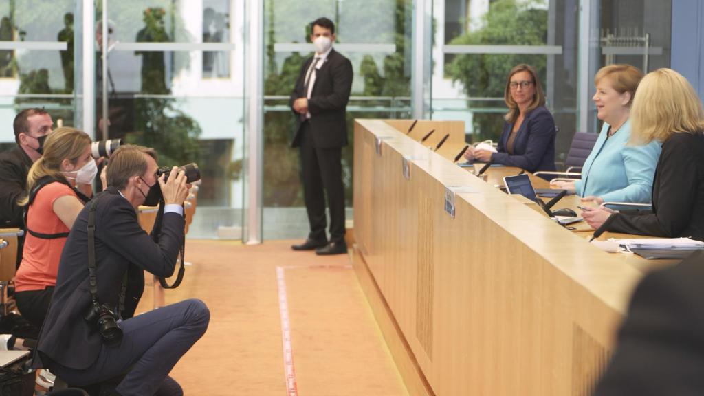 Imagen de 'Angela Merkel -im Lauf der Zeit'.