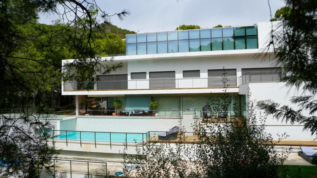 Chalet de Aubameyang en Castelldefels (Barcelona).