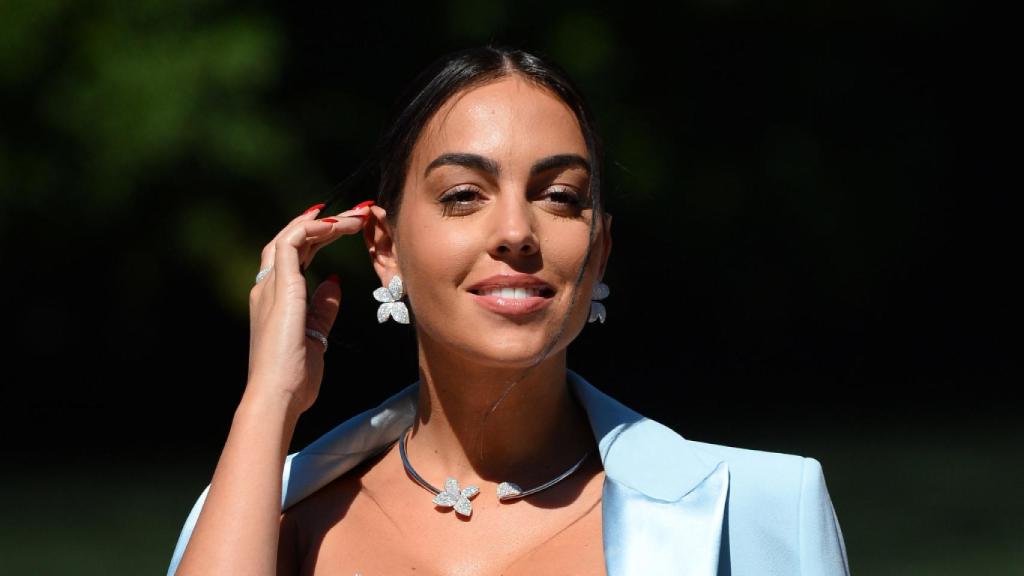 Georgina en el Festival de Cine de Venecia 2021.