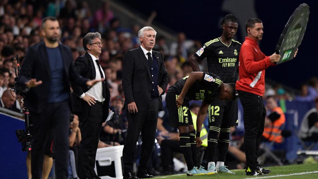 Ancelotti prepara el cambio de Rodrygo y Camavinga