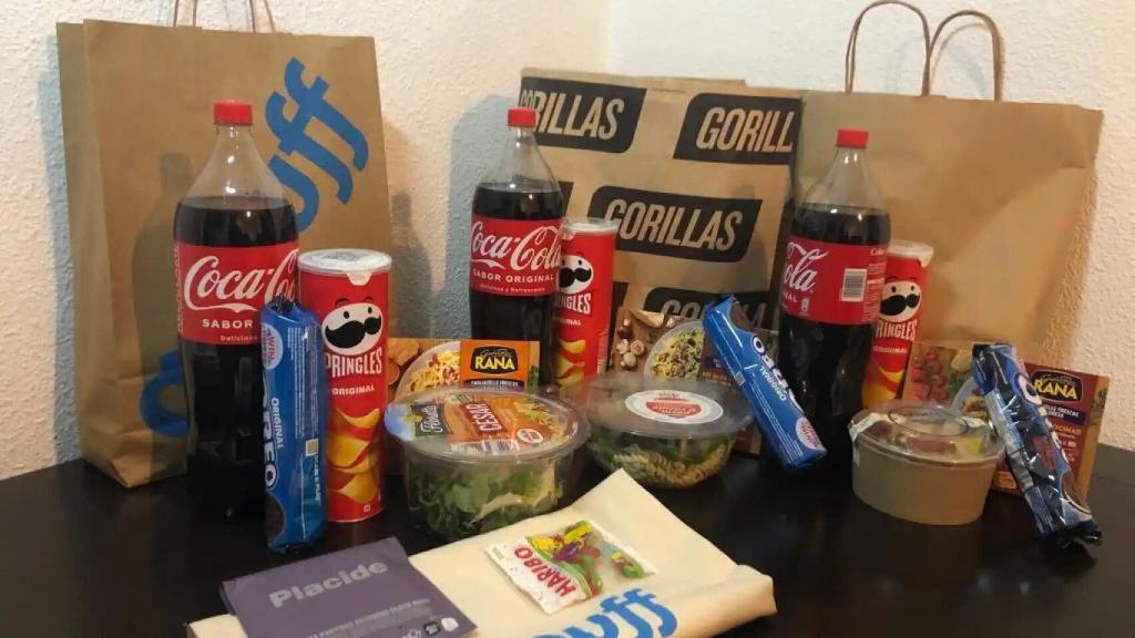 Compra en los 'supermercados fantasma' de Gorillas, Getir y GoPuff.
