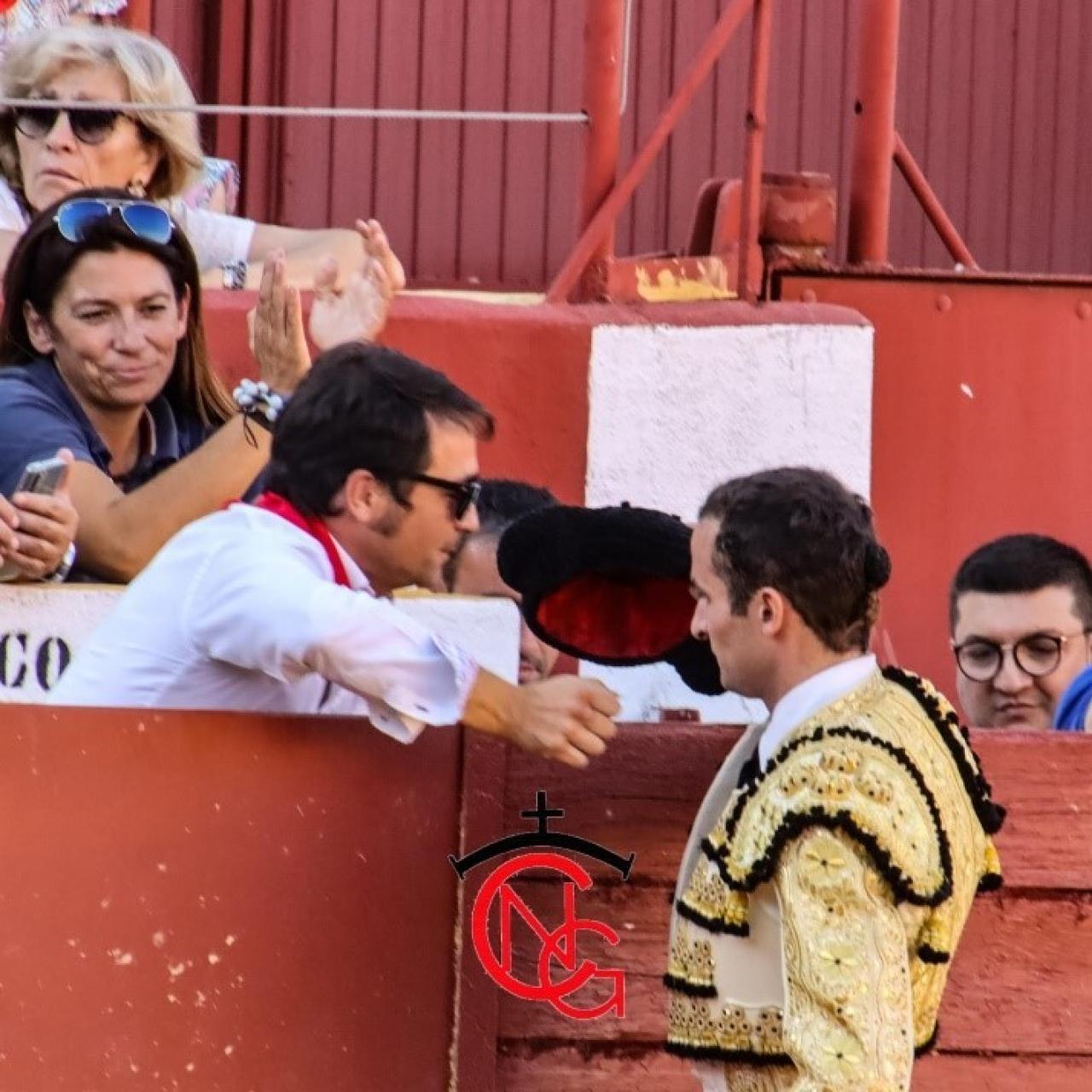 Damián Castaño brindó a su colega Javier Herrero