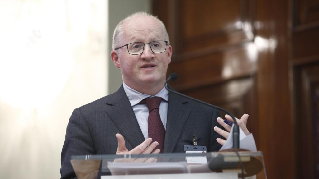 El gobernador del Banco de Irlanda, Philip Lane en una imagen de archivo.