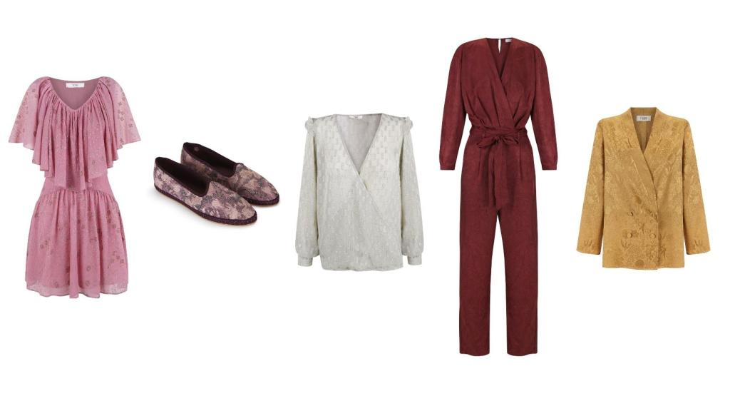 Algunas de las piezas para ocasiones especiales de Hoss Intropia.