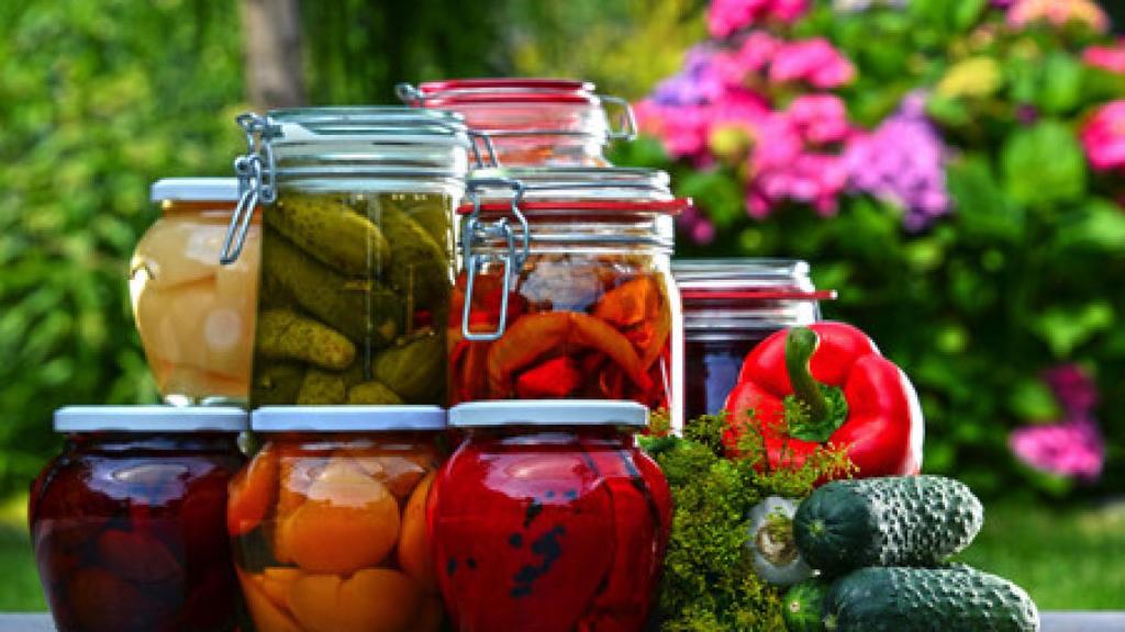 Verduras en conserva.