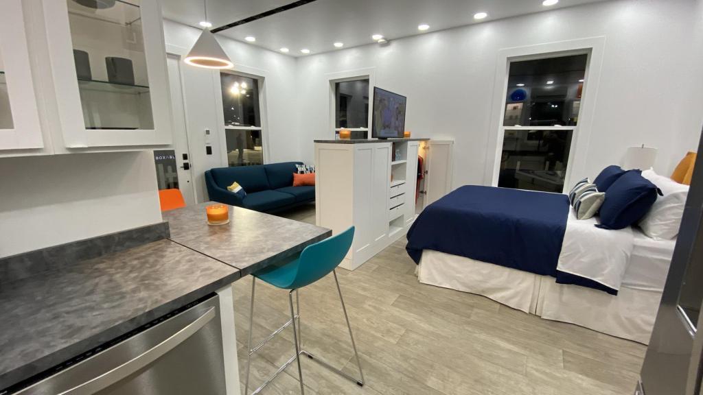 Interior de La Casita.