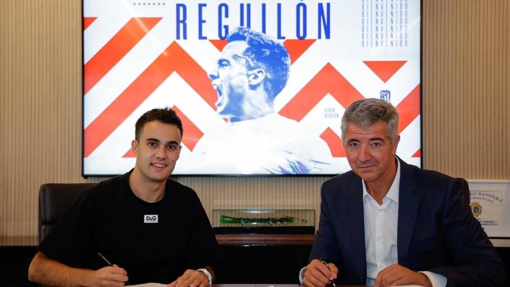 Sergio Reguilón y Miguel Ángel Gil Marín.