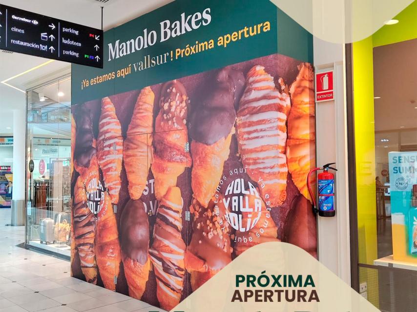 Apertura de Manolo Bakes en Vallsur