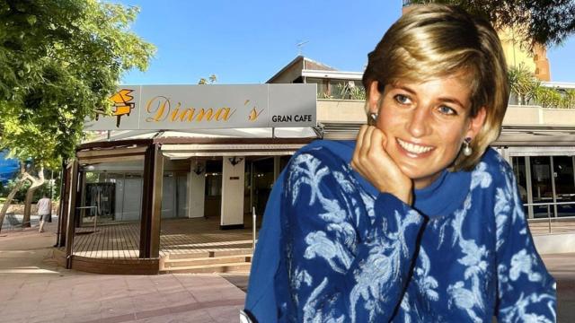 La princesa Diana en un montaje de JALEOS.