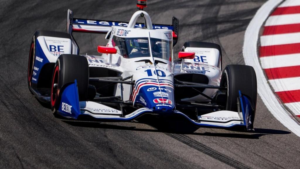 Alex Palou durante el Gran Premio de American Legion 2022