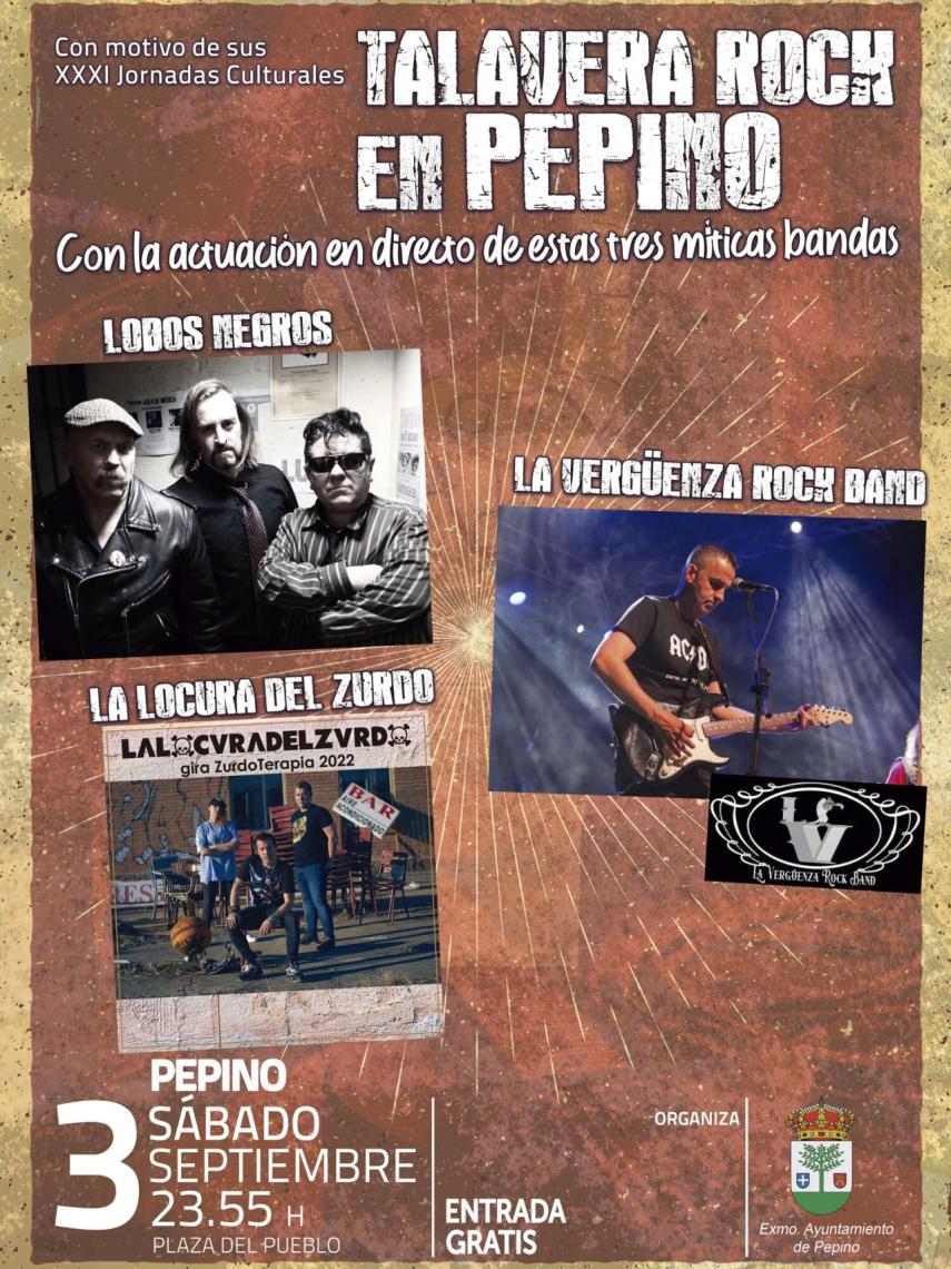 Talavera Rock en Pepino