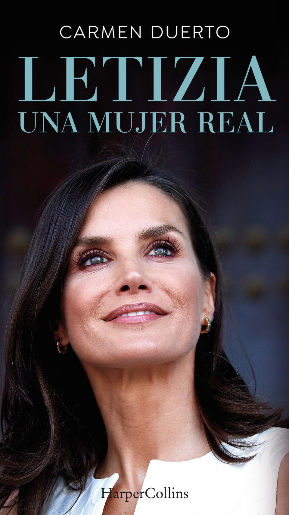 Portada del libro 'Letizia. Una mujer real'.