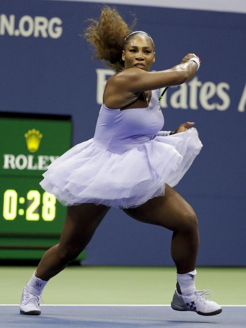 Sus originales estilismo han llenado las pistas de color y moda. US Open 2018.