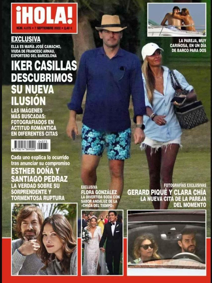 Portada de la revista '¡HOLA!'. Miércoles, 31 de agosto de 2022.