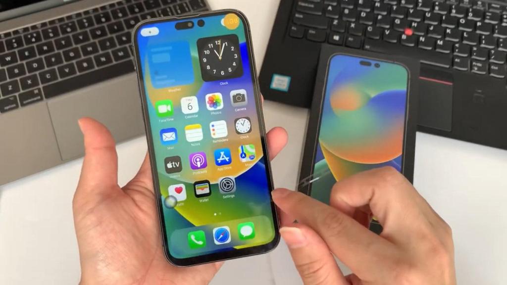 El iPhone 14 Pro falso