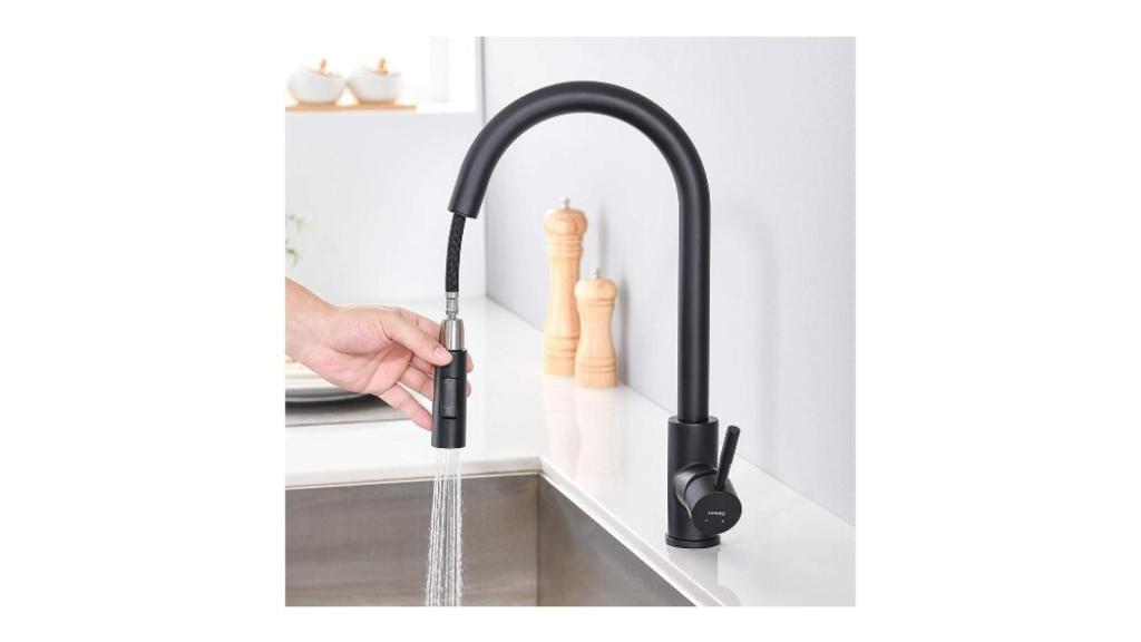 Grifo para fregadero extraíble Lonheo