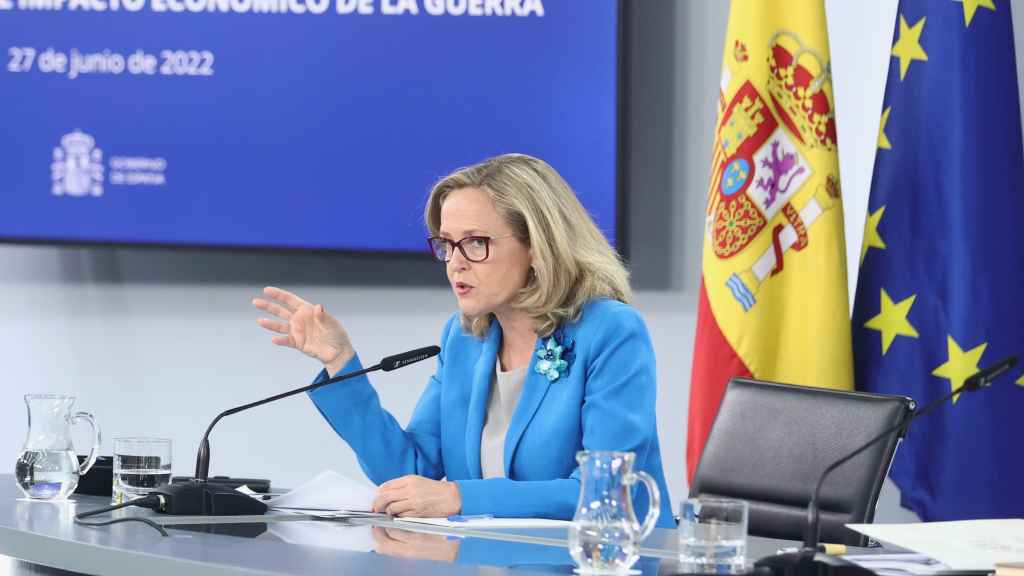 La vicepresidenta del Gobierno, Nadia Calviño.