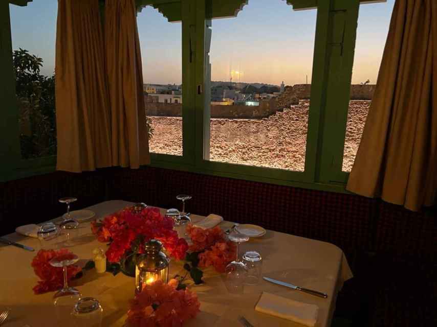 Vistas desde la torre de Morocco club