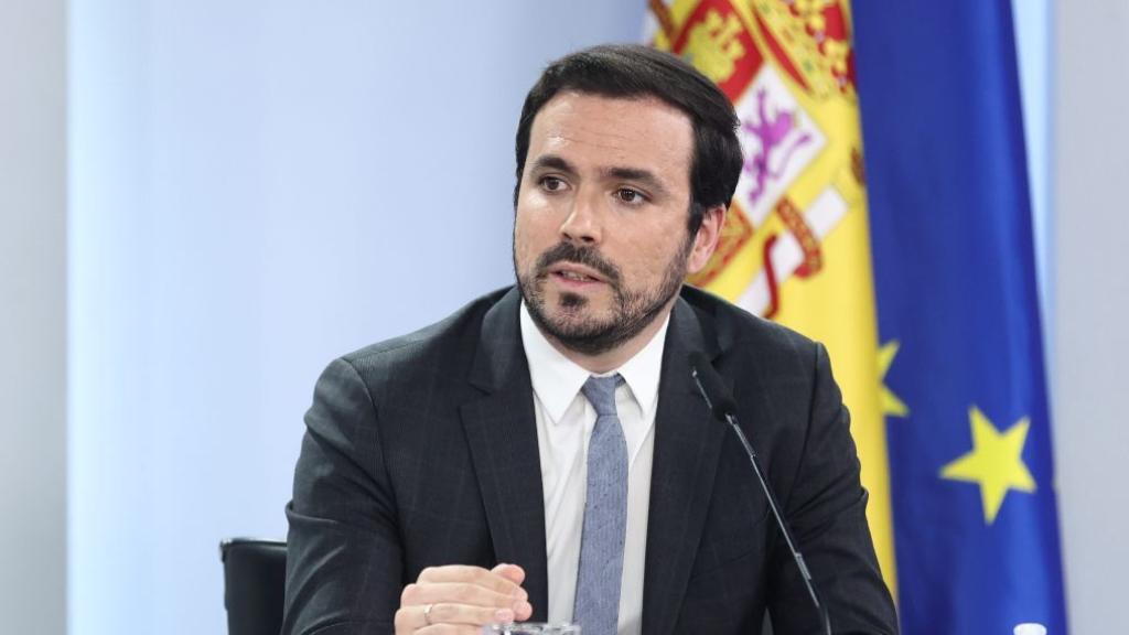 Alberto Garzón, ministro de Consumo.