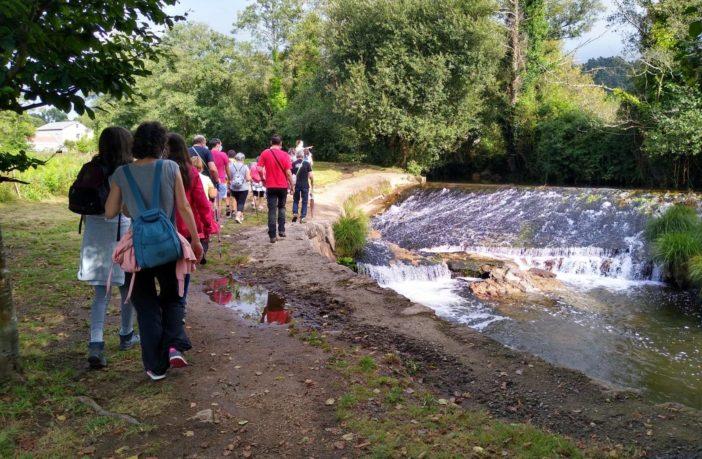 Del archivo, un momento de la Ruta dos Muíños en Neda. Concello de Neda