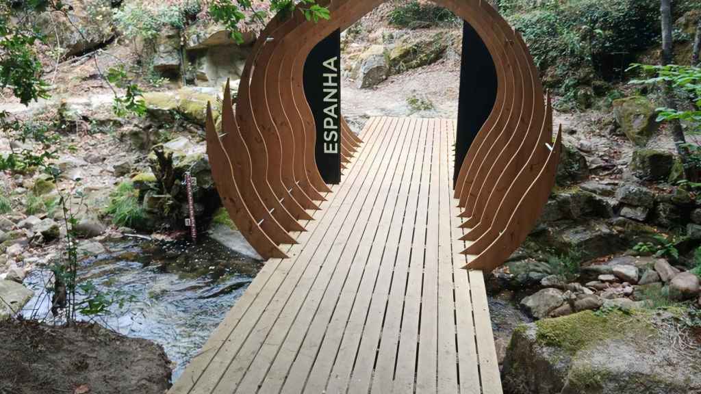 Pasadizo de Cevide, en Portugal, una puerta de entrada a Galicia.