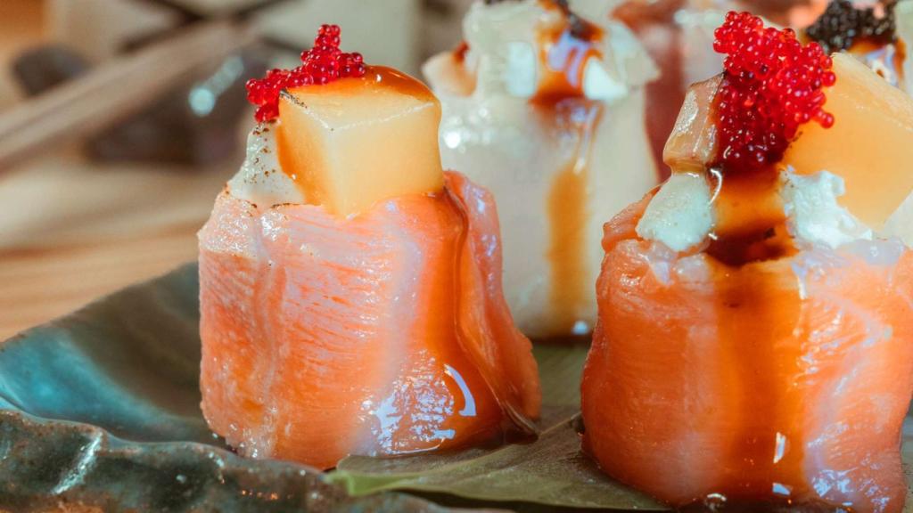 Uno de los platos japoneses de Sibuya.