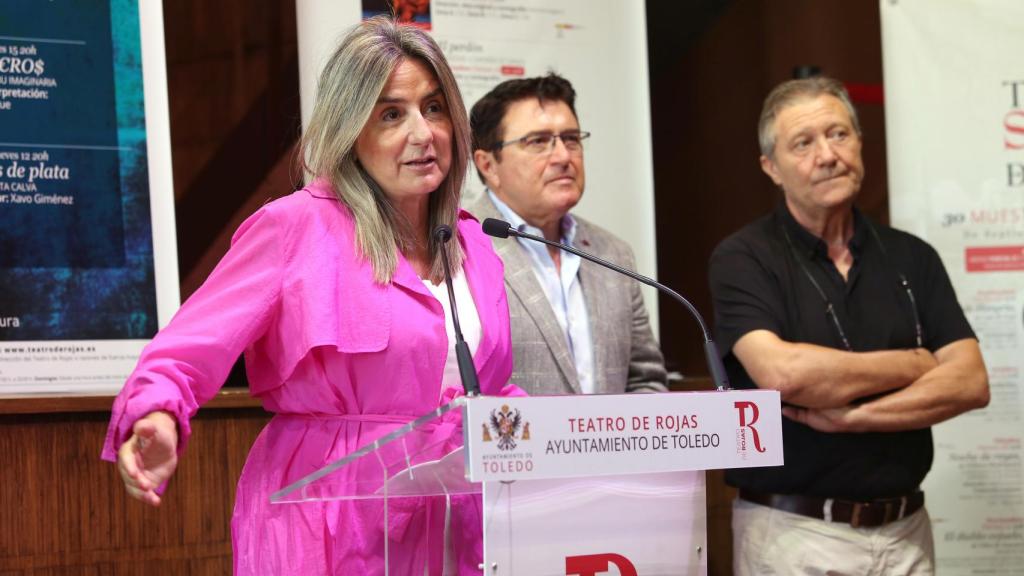 Milagros Tolón este jueves en Toledo.