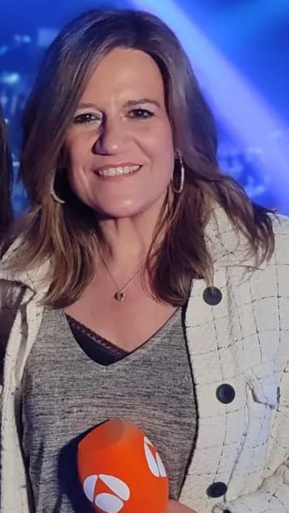 La periodista Mabel Redondo en una fotografía de sus redes sociales.