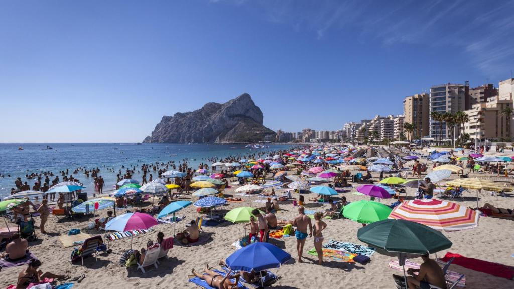 Playa de la Fossa, Calpe.