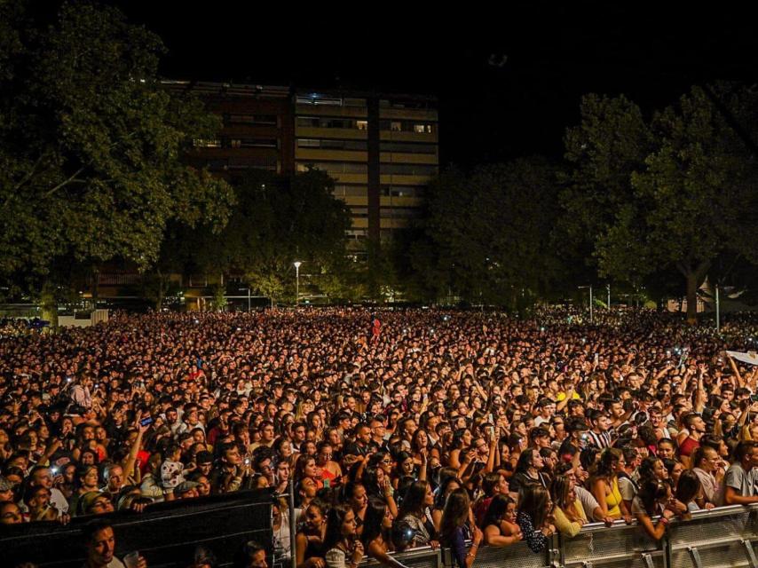 Concierto de Omar Montes en Palencia.