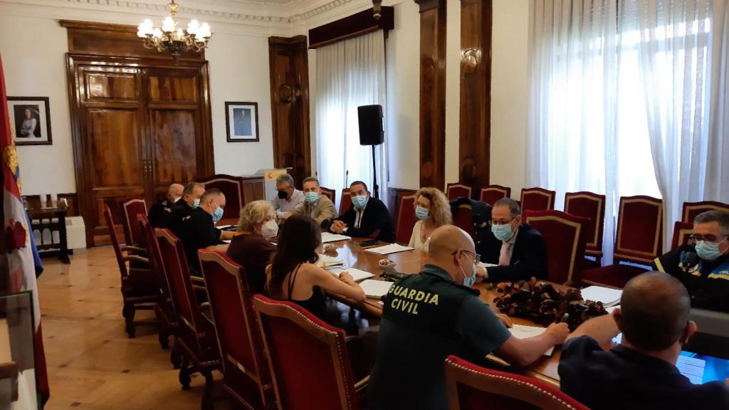 Imagen de la Junta Local de Seguridad de Salamanca