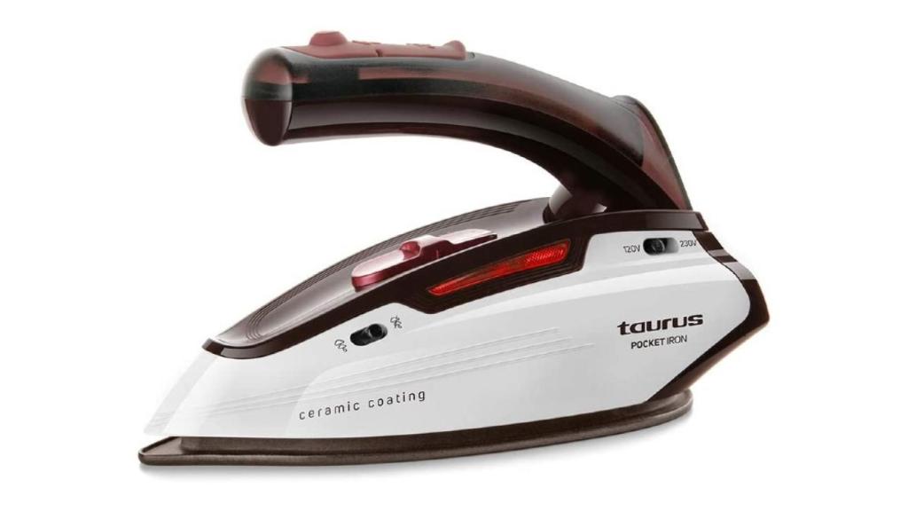 Mini plancha de ropa para viaje Taurus Pocket Iron
