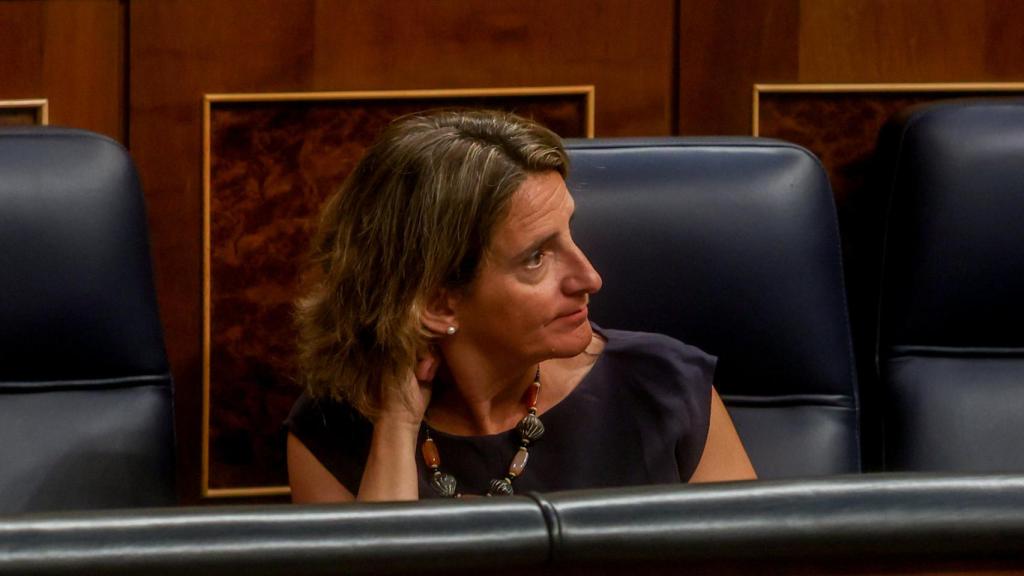 La vicepresidenta tercera del Gobierno y ministra de Transición Ecológica, Teresa Ribera.