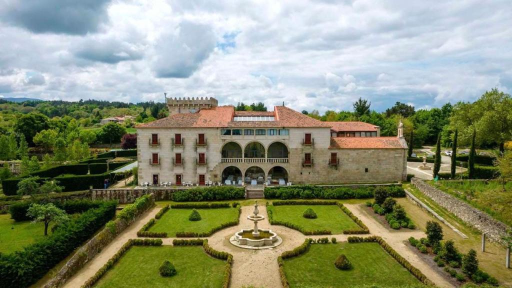 Vista panorámica del Pazo de Sober.