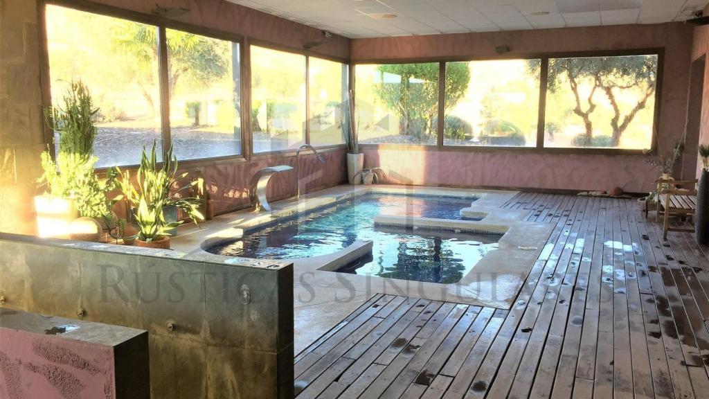 Villa Nazules cuenta con un spa. Foto: Rústicas Singulares.