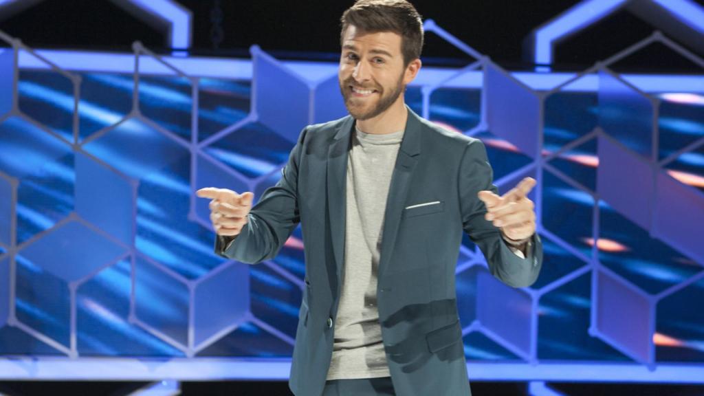 Rodrigo Vázquez, en su plató.