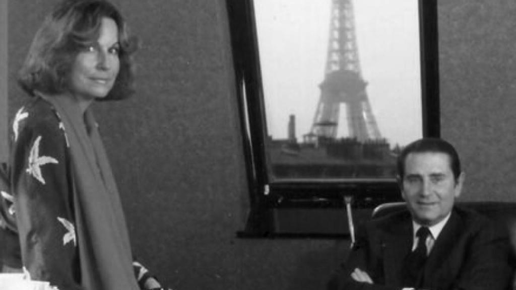 Isabelle d'Ornano y su marido Hubert d’Ornano, cuando crearon Sisley.