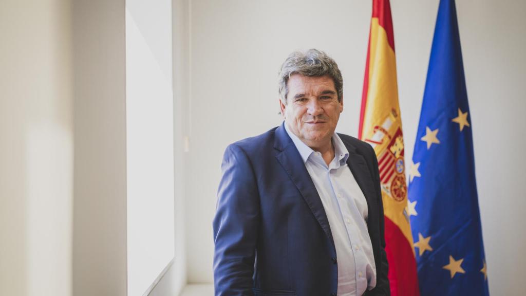 José Luis Escrivá en la sede del Ministerio de Inclusión, Seguridad Social y Migraciones.