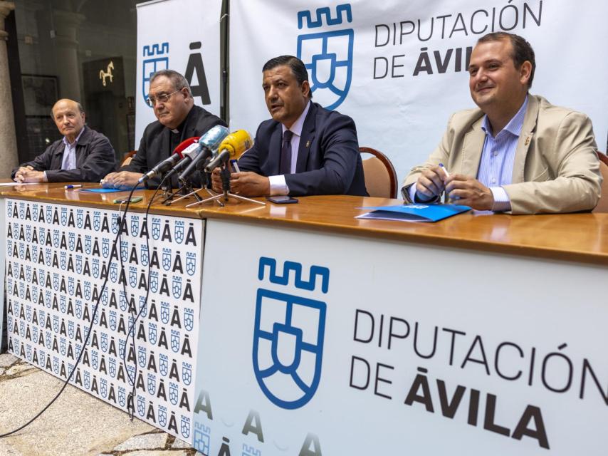 El presidente de la Diputación de Ávila, Carlos García, en una imagen de archivo.