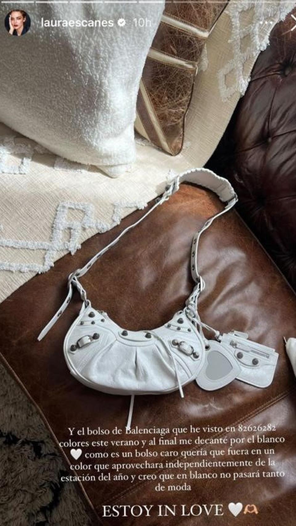 La publicación compartida por Laura Escanes.