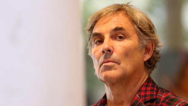 Hubertus de Hohenlohe, este jueves 1 de septiembre en su exposición.