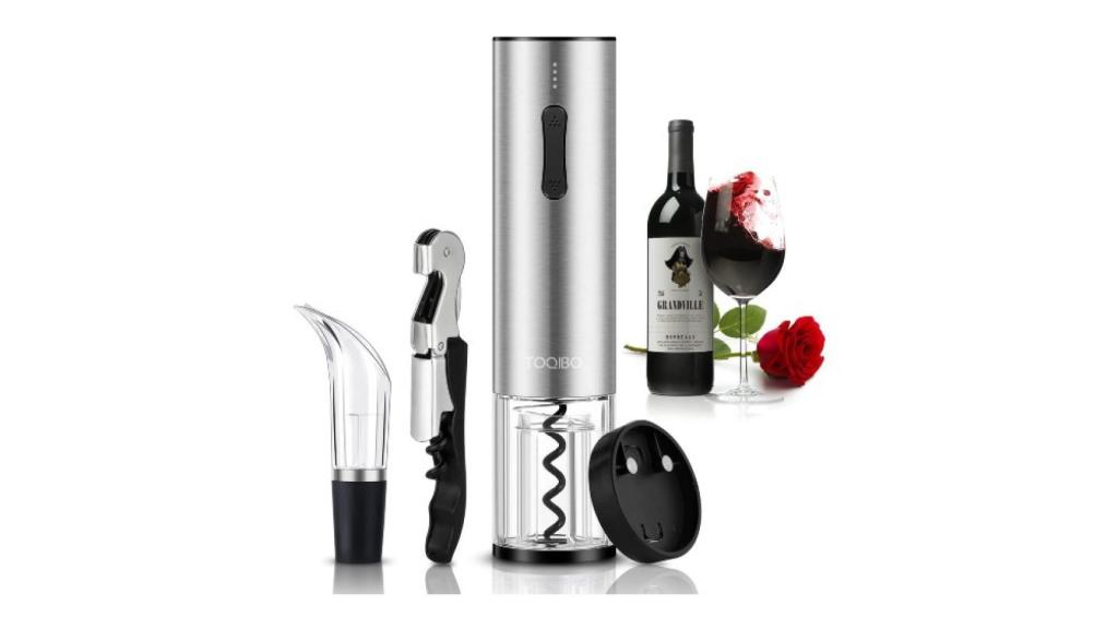 Sacacorchos eléctrico profesional de Toqibo