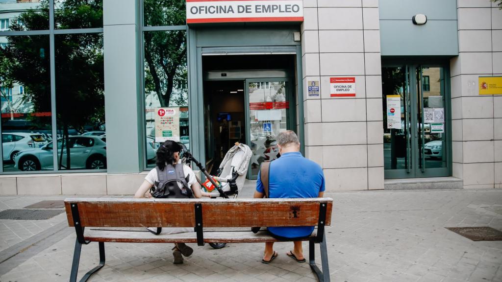 Una oficina de empleo en Madrid.
