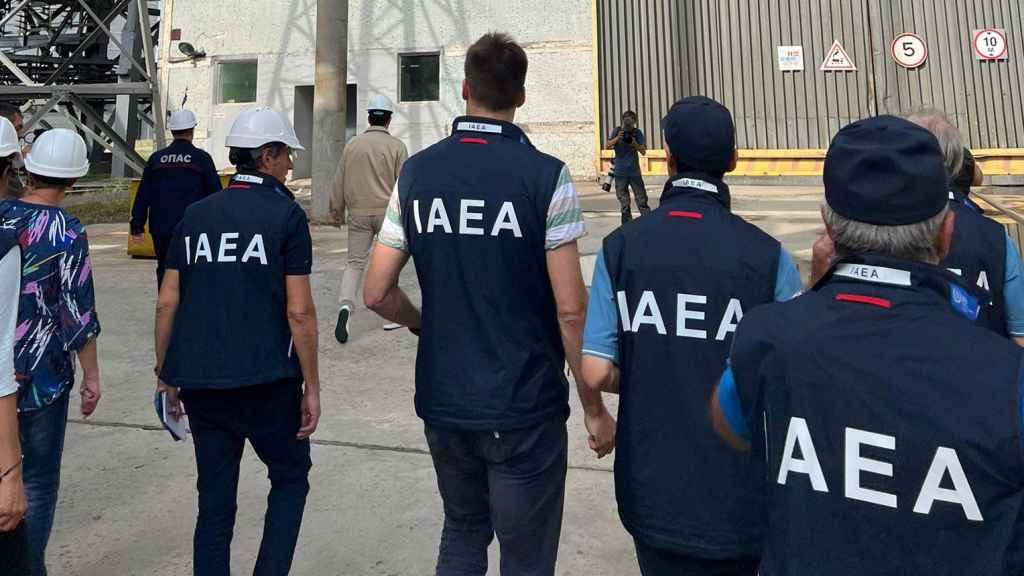 El OIEA en la central de Zaporiyia