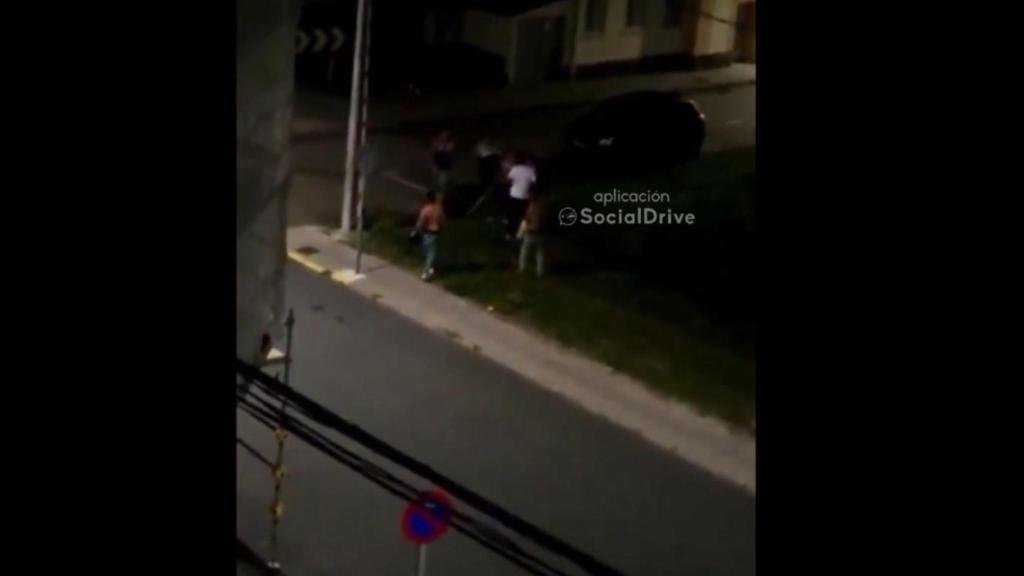 Pelea entre bandas en As Pontes