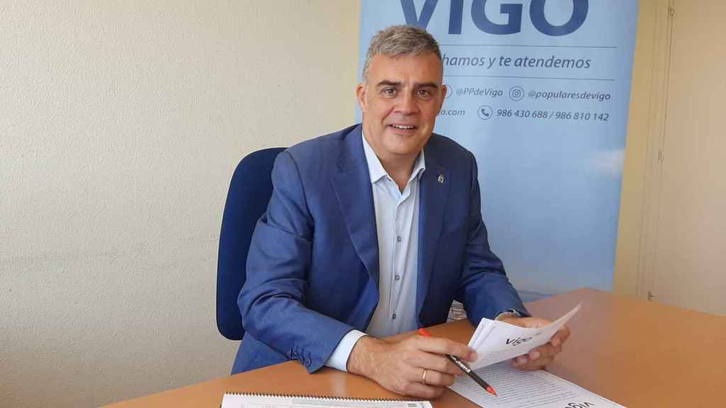 Alfonso Marnotes, portavoz del PP de Vigo.