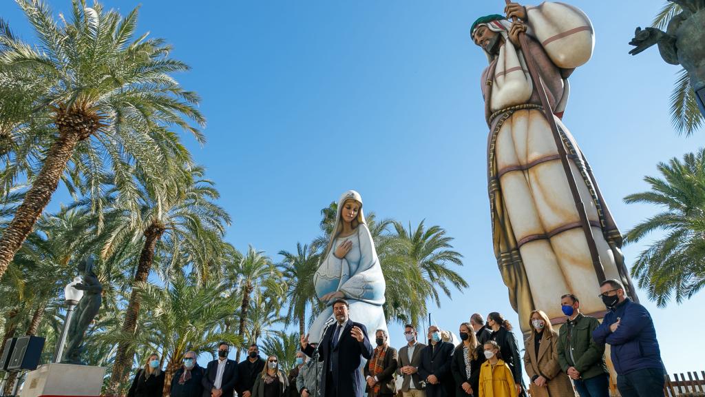 El belén del Récord Guiness de Alicante, en imagen de archivo.