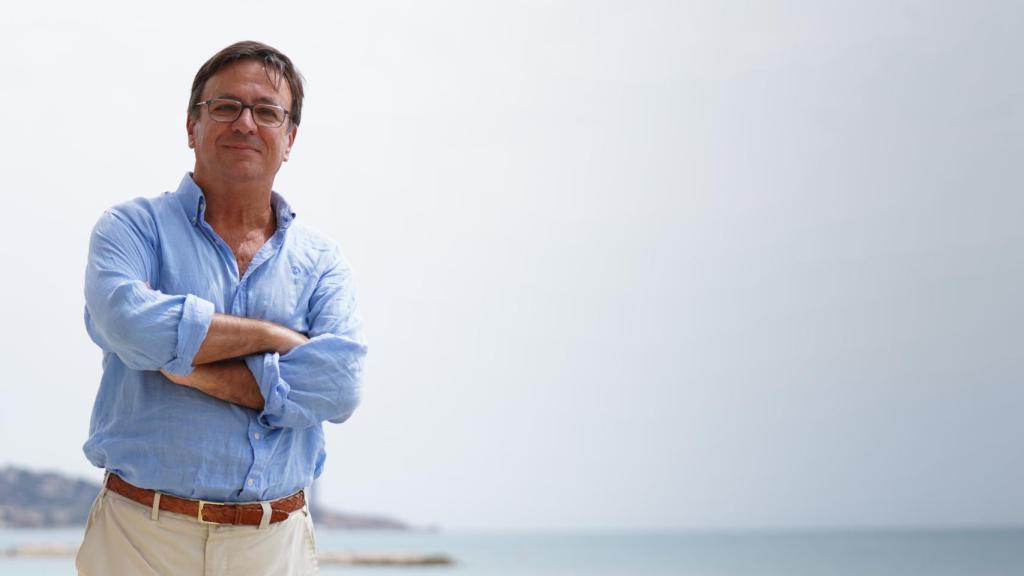 Federico Souvirón, en el paseo marítimo.