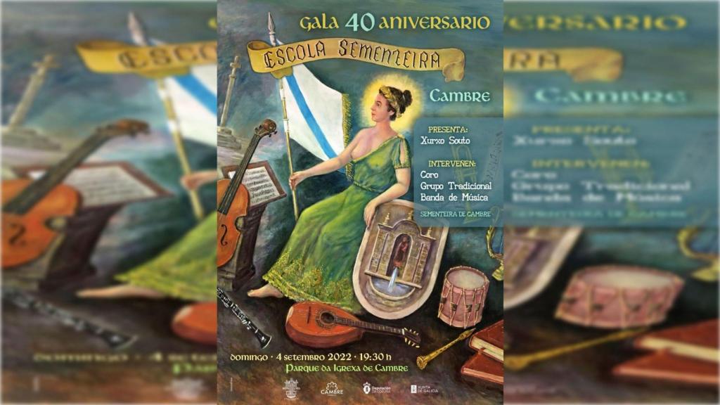 Cartel de la Gala Sementeira.
